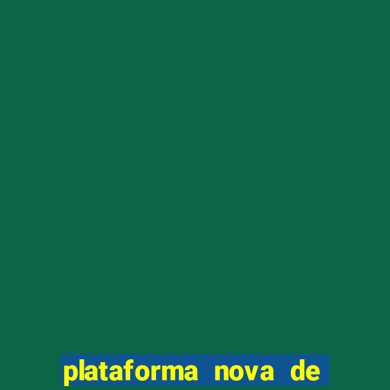 plataforma nova de jogo pg